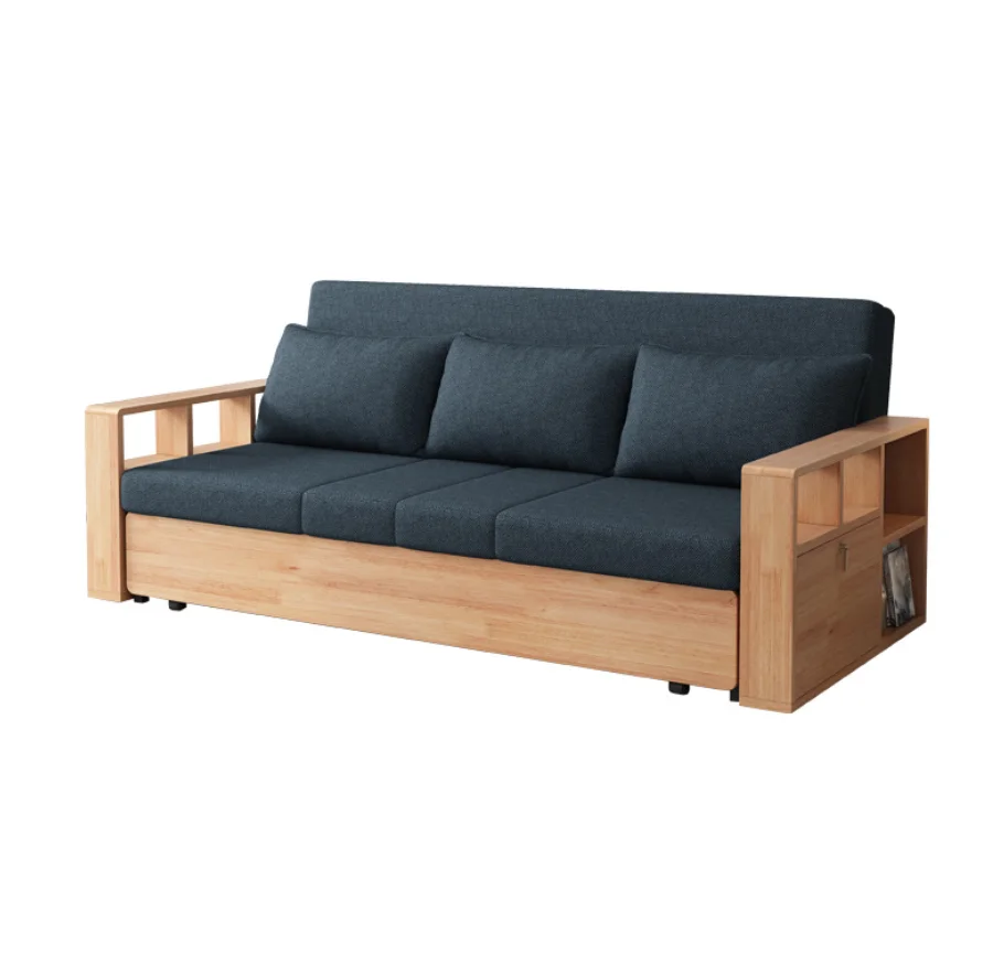 
2021 Beds Multifunctional sofa bed Folding bed Storage cabinets 