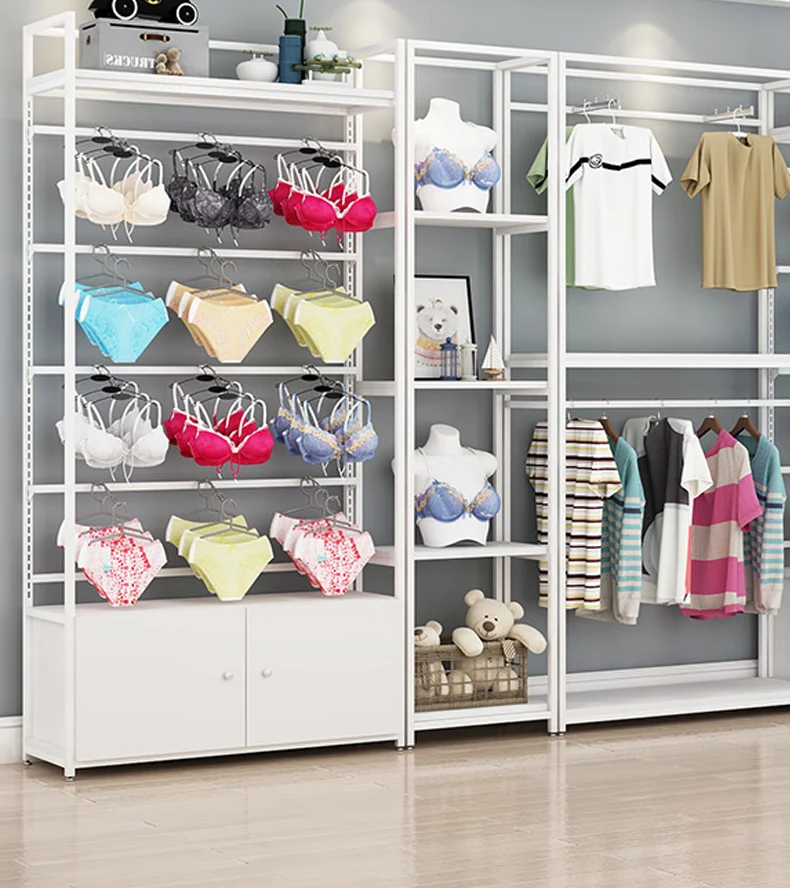 Shop Names Underwear Bra Stand Display Rack for Store Design