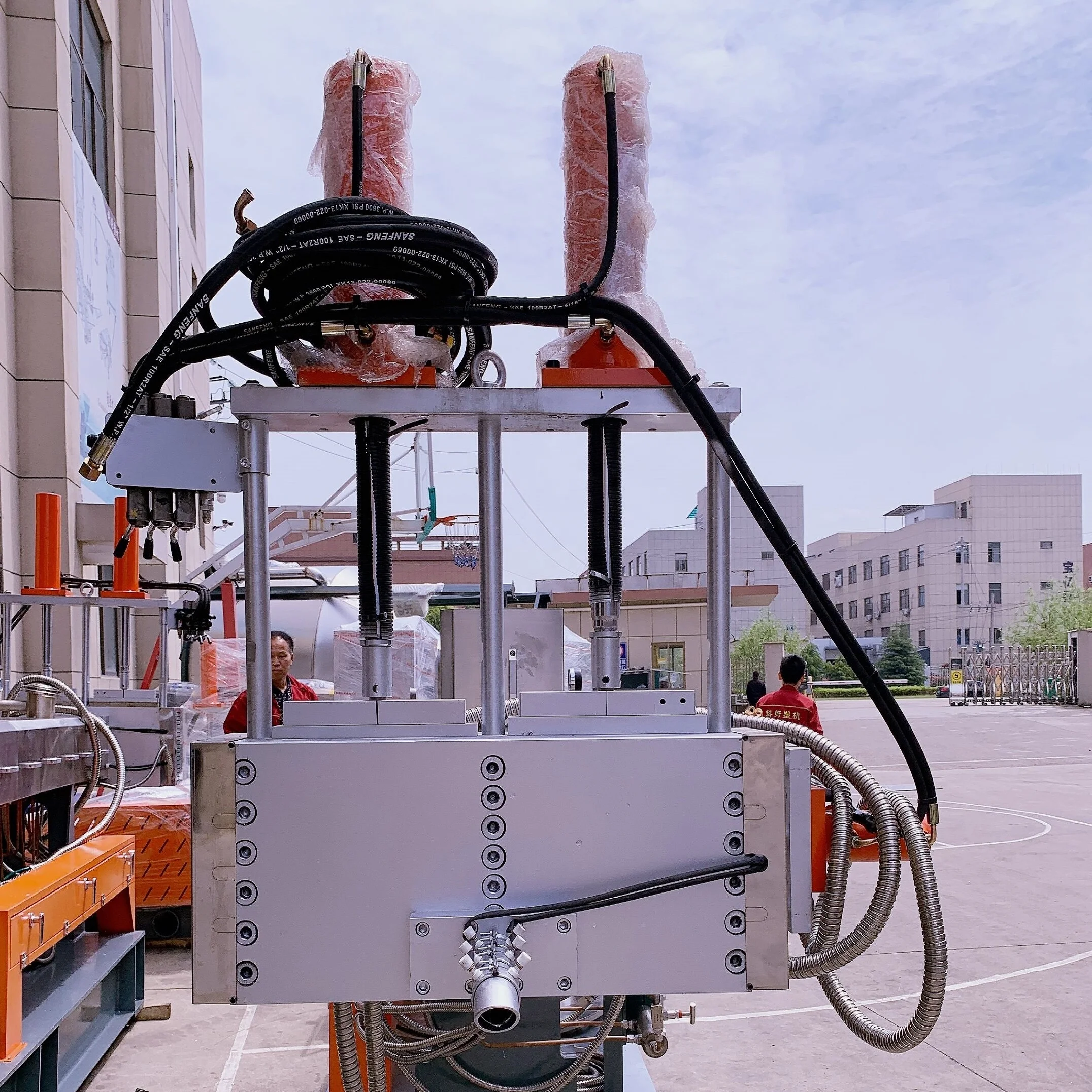 Manufacturer of Continous No-stopping Screen Changer for Extruder Double Hydraulic Screen Changer Filter