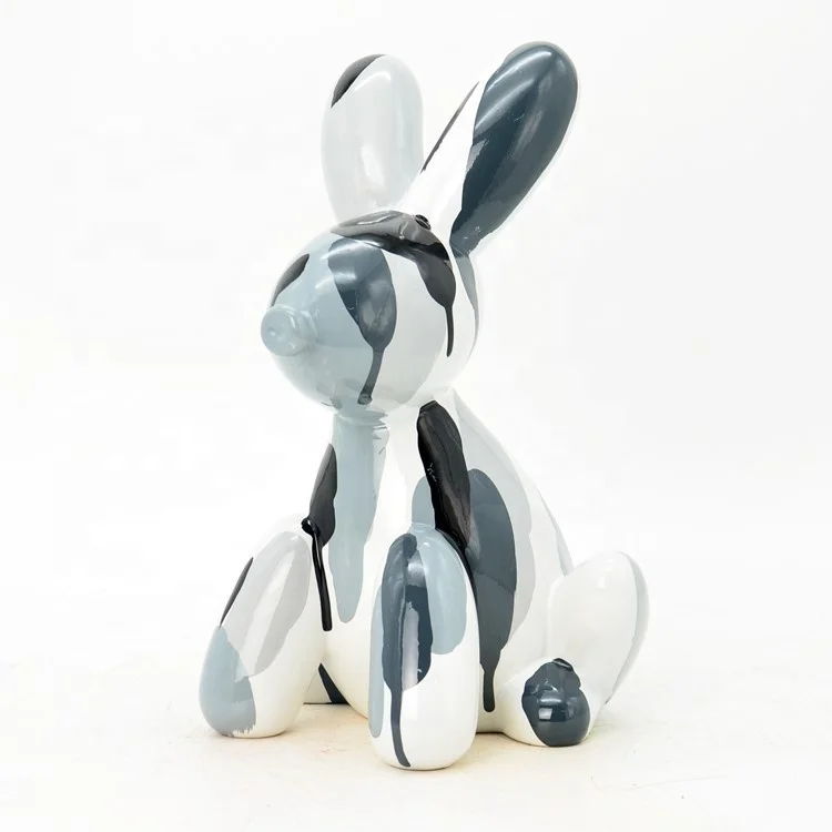 Хит продаж скульптура Jeff Koons из смолы для украшения дома и интерьера несколько цветов можно настроить