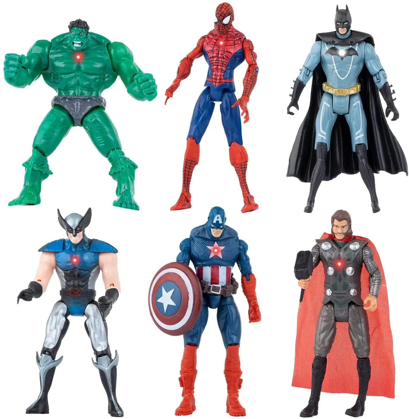 Wholesale newest 6 figures in one custom pvc anime figure toys jujutsu kaisen action figures for gift