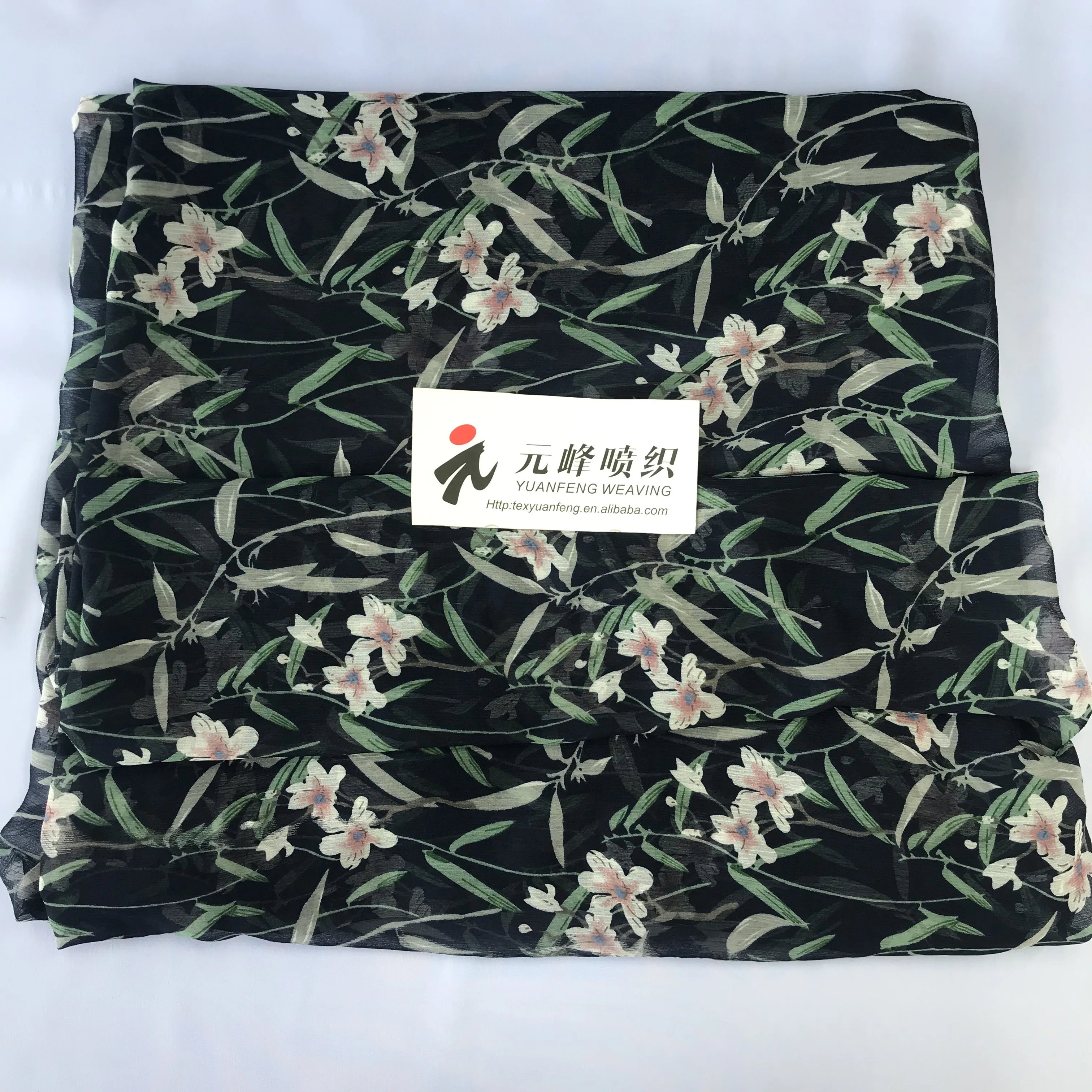 Новый продукт взрывной 100% fuji tex полиэстер шифон для платья