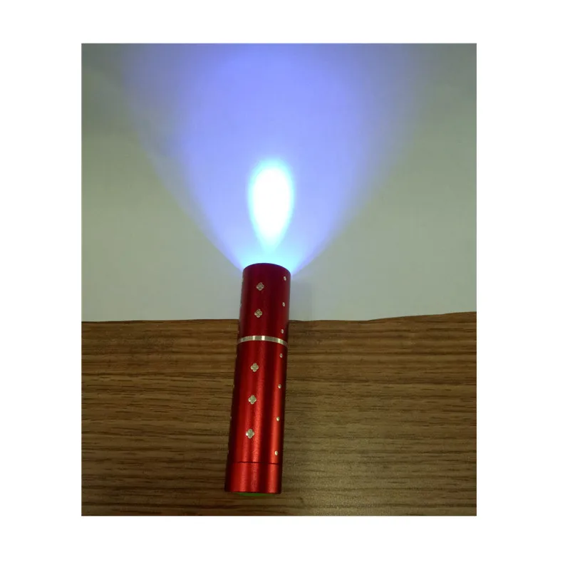 quaified 365nm uv flashlight ultraviolet lamp as detect the fluorescent agent of jade cosmetics mask amber