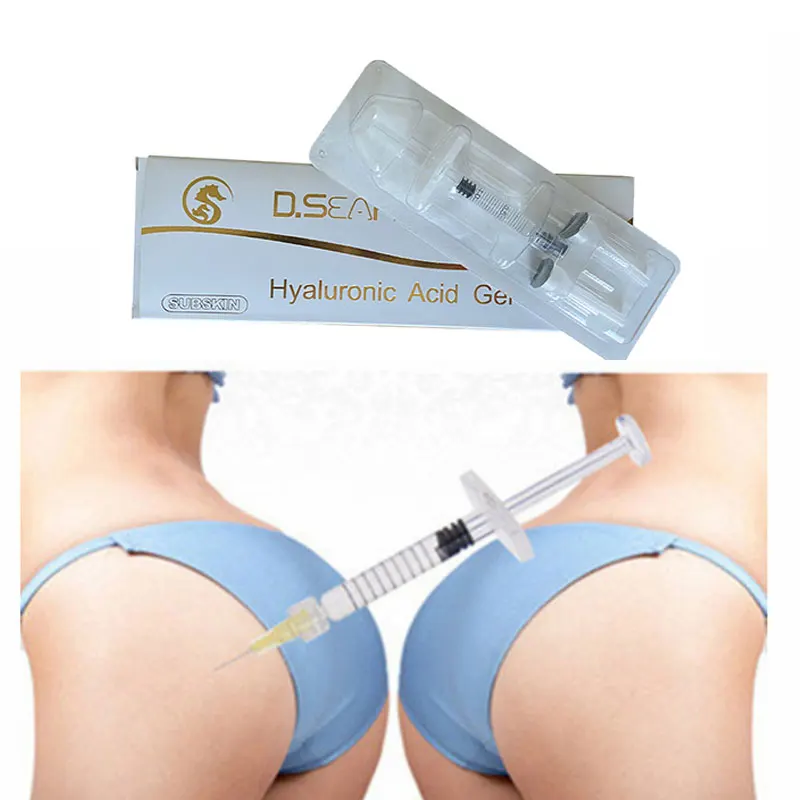 Корея 50 мл хип дермальные впрыска тела дермального филлера гиалуроновой кислоты наполнитель гель для ягодиц