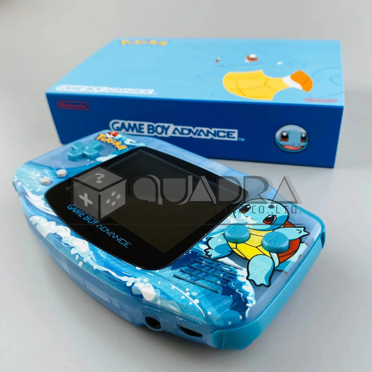  Squirtle Blue Shell подсветка IPS экран видео геймпад игровая консоль для Nintendo Gameboy Advance