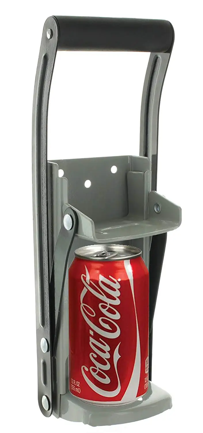 New 12oz Aluminum Can Crusher Cans Wall Mount Crusher Recycling Kitchen Tools