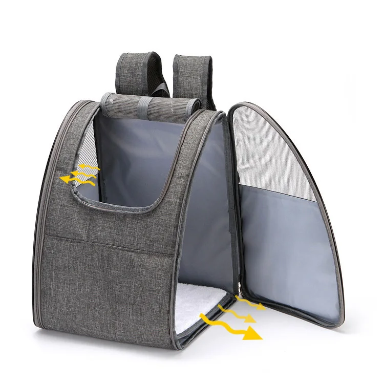 Pet Carrier Backpack Dog Carrier Bag Pet Portable Mesh Cat Carrying Bag Foldable Pet backpack
