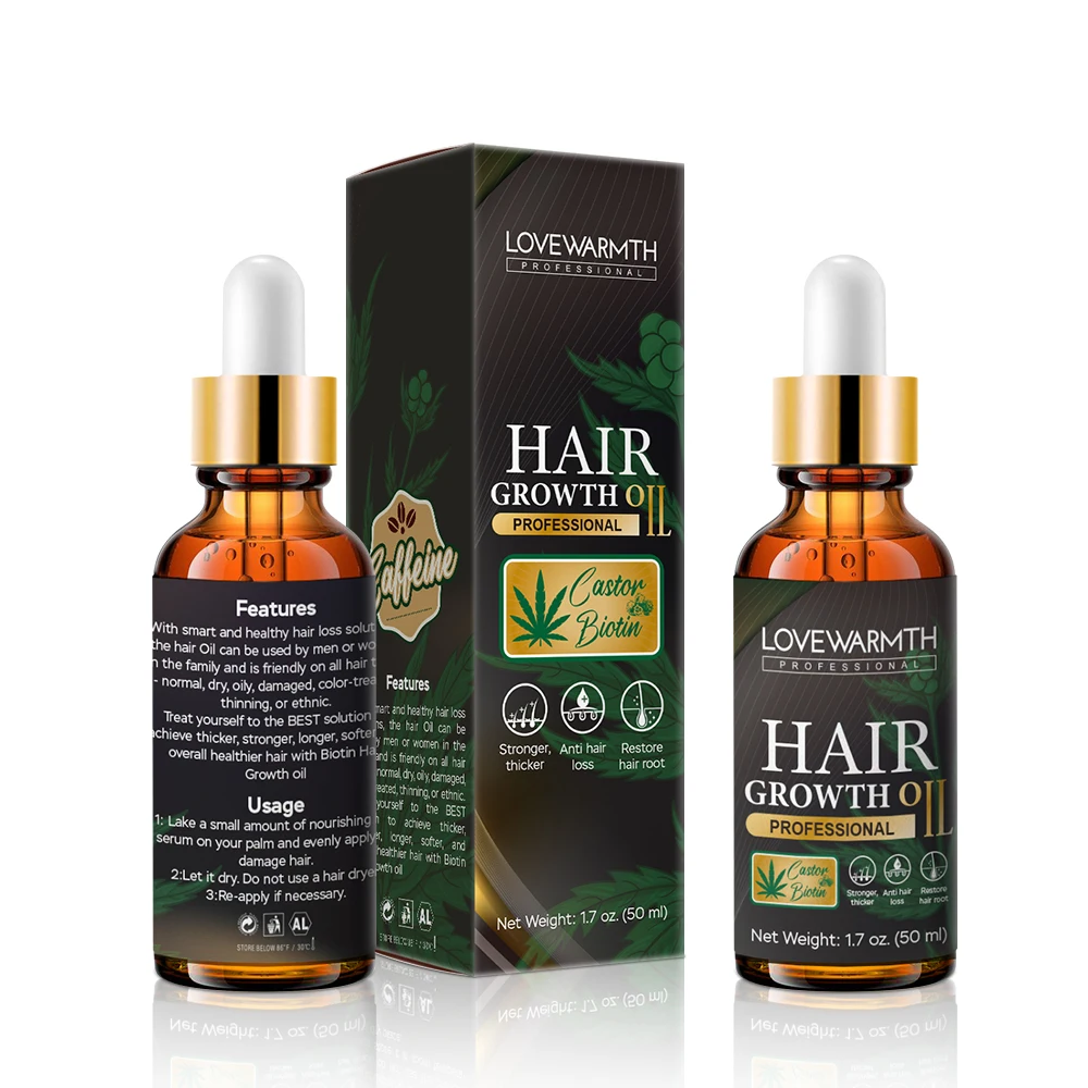 Best Regrowth Hair Oil Private Label Vegan Organic Nourishing Hair Care Product Fast Hair Growth Oil