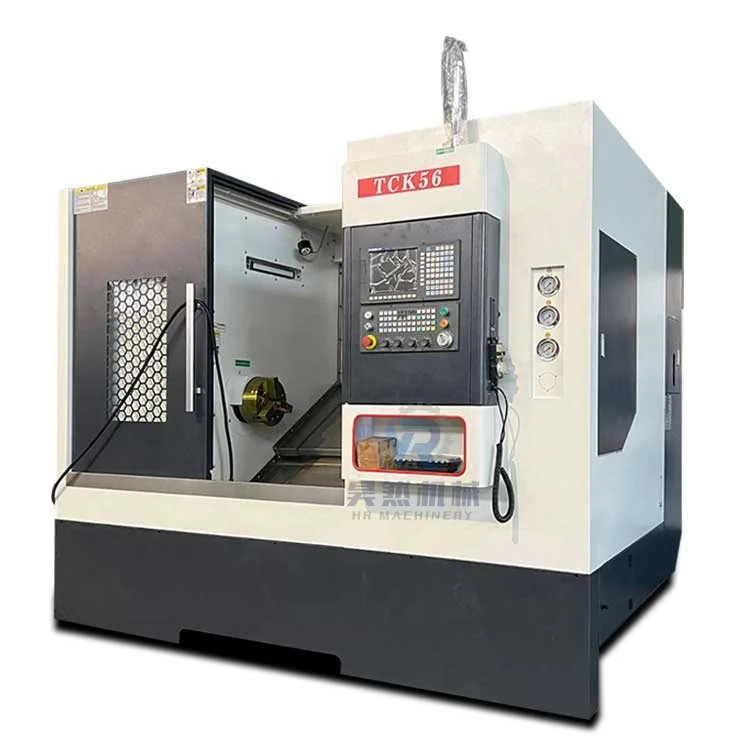 TCK56 Multifunctional Slant Bed CNC Lathe Milling Machine New 220V Digital Twin Turning Center Fanuc Siemens Mitsubishi