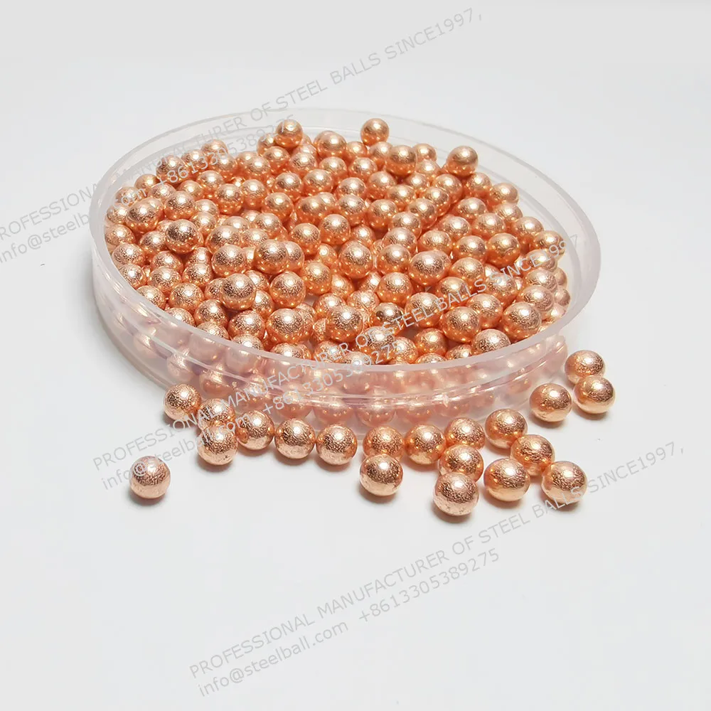
China factory produce 18mm small hollow copper sphere balls 