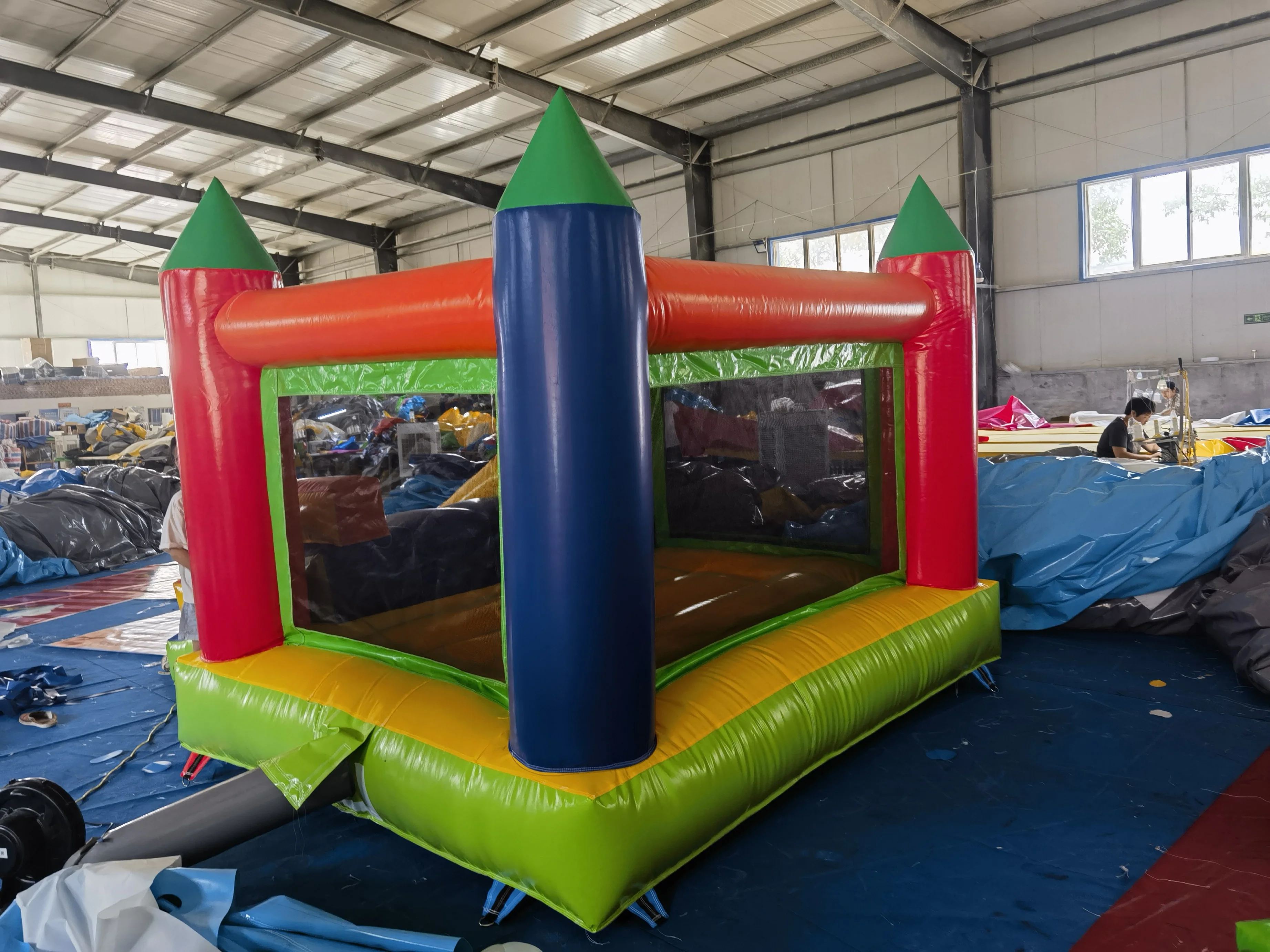 3mx4m Inflatable Jumper Bounce House Teenagers School Party Jumping Inflatable Castle with Slide