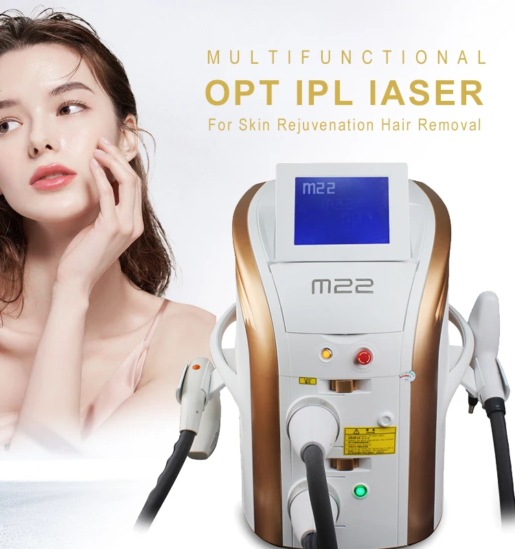 2023 Vertical Lumenis M22 IPL AOPT HR Laser Hair Removal machine photon facial skin rejuvenation equipment laser M22