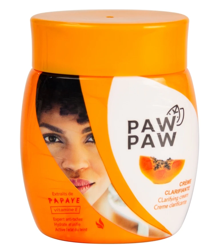 skin care whitening papay face on cream