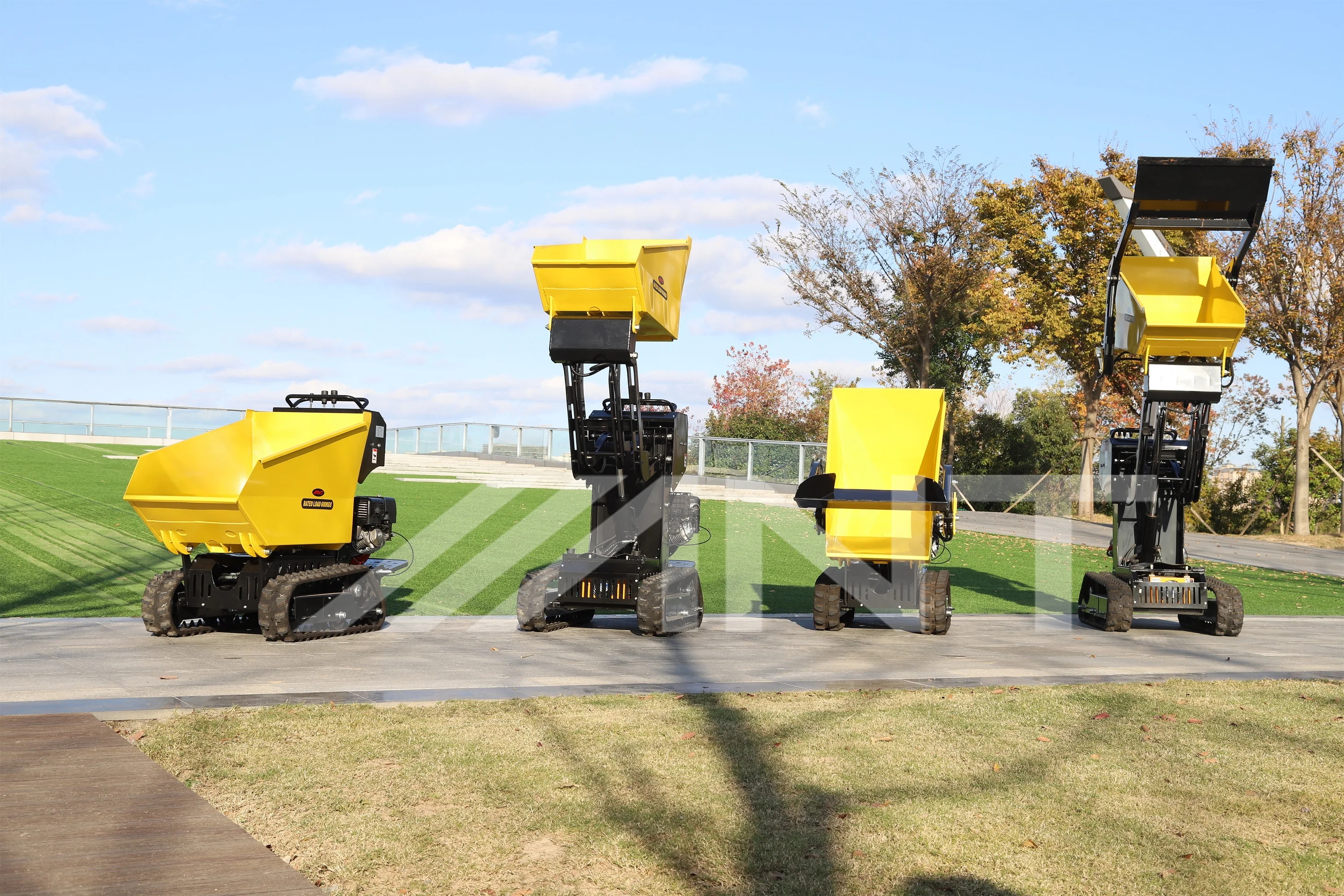 ANT BY600 Mini Dumper 600kg Multifunctional Crawler Power Barrow With Self Loading Home Use Farm Equipped Reliable Motor