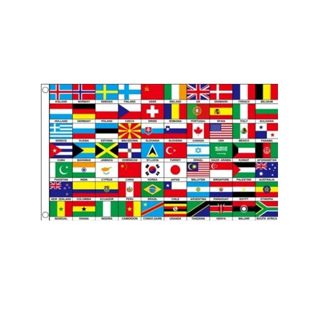 RTS Wholesale 100% Polyester 3x5ft Stock Football Fan Sport Cheering English National England Flag