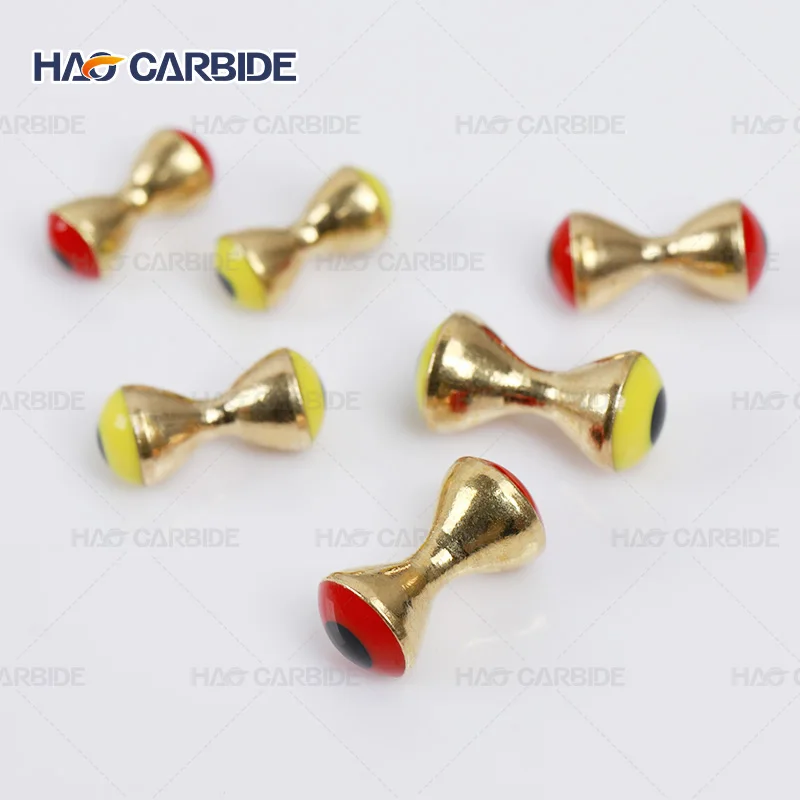 Fast Sinking Tungsten Dumbbell Eyes Fly Fishing Beads Predator Body  Tungsten Dumbbell Eyes