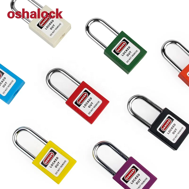 Производитель Loto, черный защитный замок с мастер-ключом, лазерная маркировка и этикетка на заказ