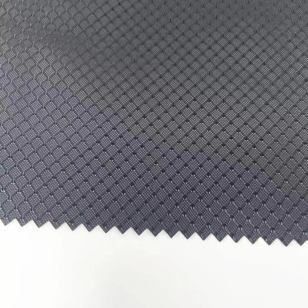 High Quality 100% Nylon 167gsm Pu Coated Waterproof Diamond Ripstop 400D 420D Rip Stop Oxford Fabric For Bag