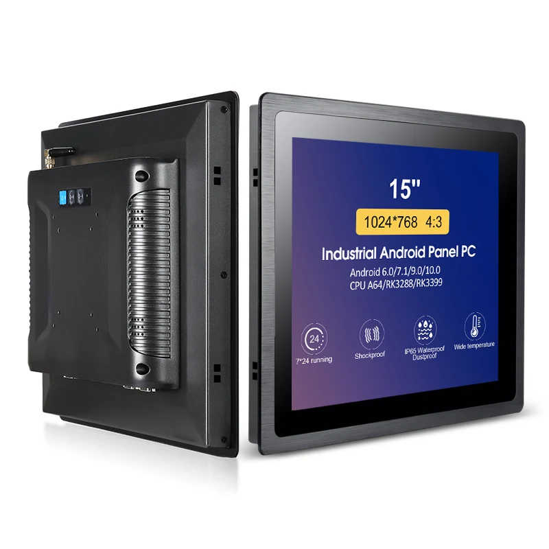 Touchthink 15 Inch Factory OEM ODM 15 Inch 1024*768 Android 9.0 Android 10.0 Panel PC Industrial Touch Screen All In One PC