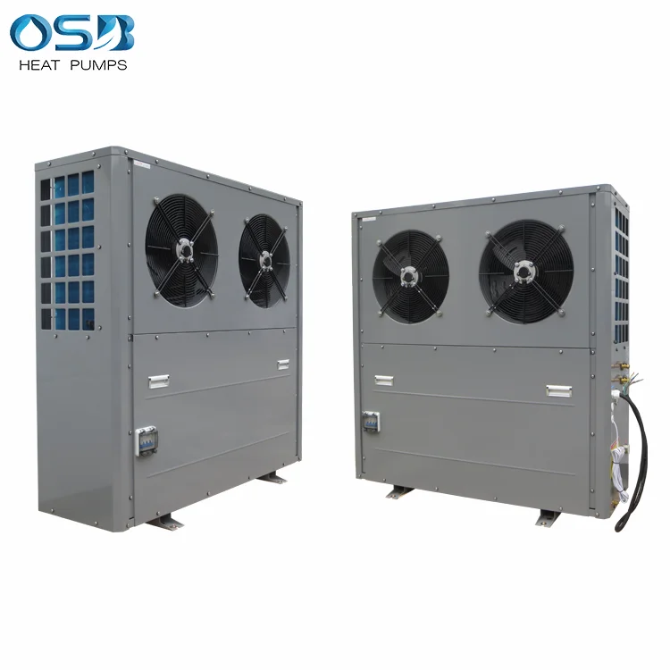 EVI DC inverter all in one heat pump home heating cooling system 15KW