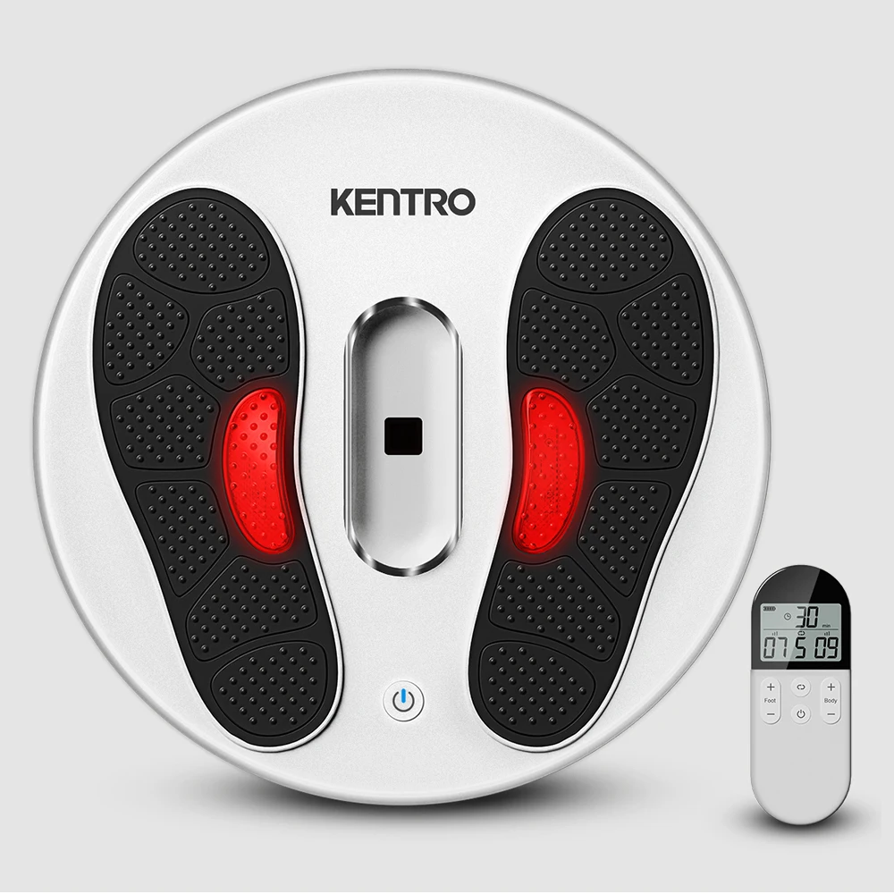 Tens pulse Electric Foot Massage Machine Circulation Muscle Stimulator Mat  Foot Massager