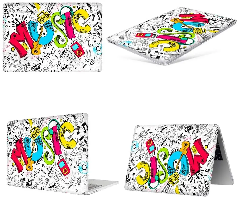 
 Чехол для Macbook air 13 дюймов 2018, Жесткий Чехол для Apple Newest MacBook Air 13 дюймов 2018 доступны различные цвета  