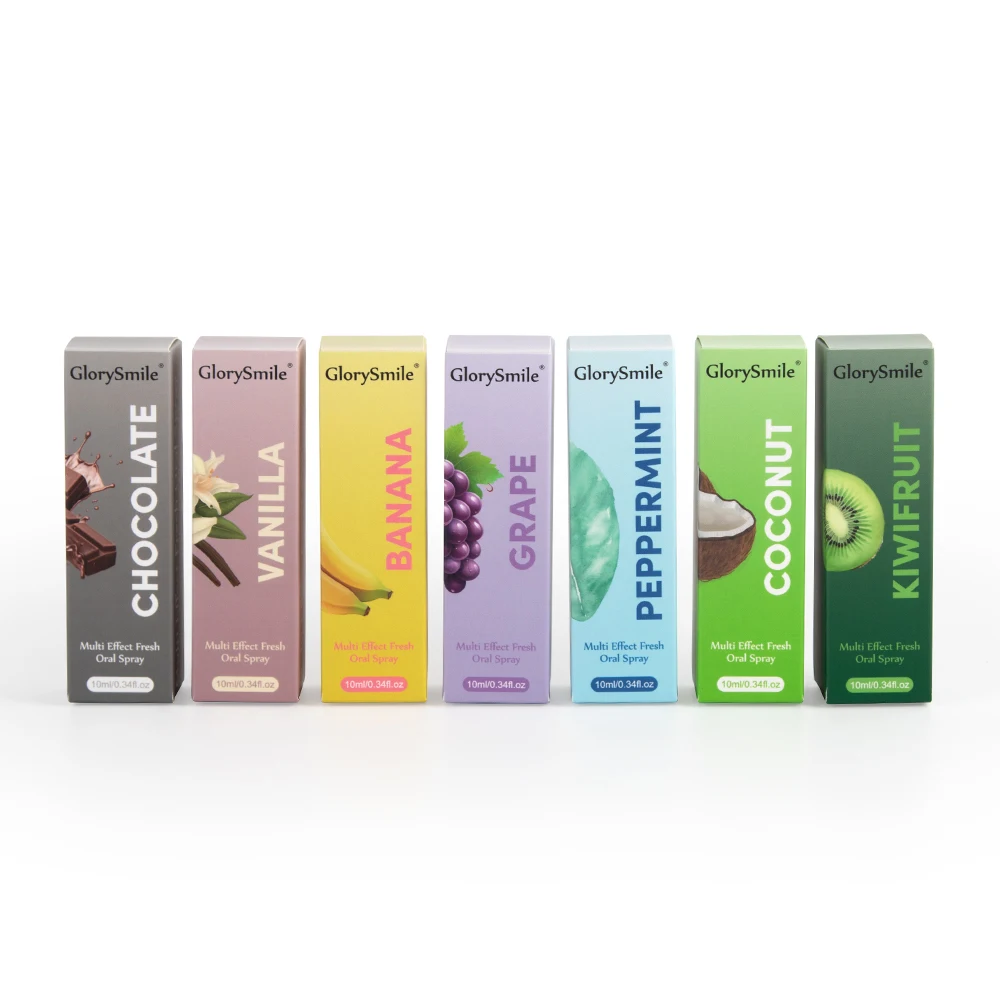 Private Label 10ml Fruity Oral Freshener Breath Mist Spray Targeted for Bad Breath Customizable