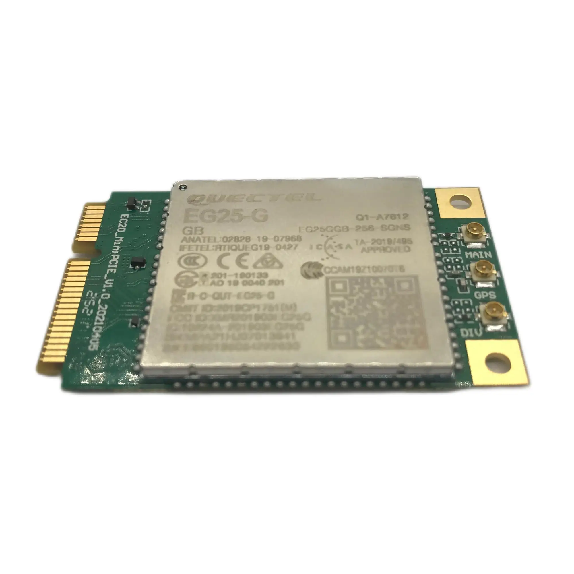 Quectel Eg25-g мини PCIe LTE Cat 4 модуль 4G для IoT/M2M приложений