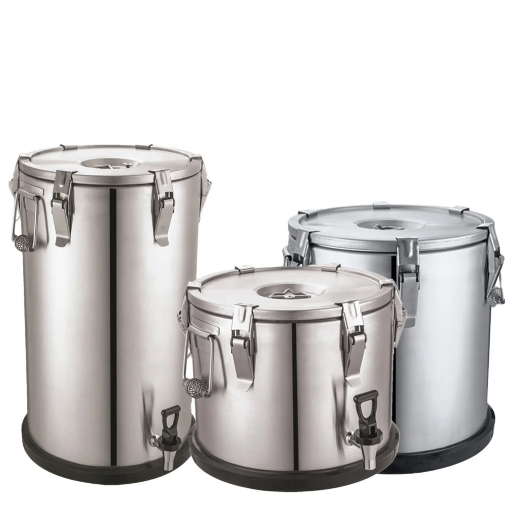 Heavybao Customized Newly Stainless Steel Food Warmer Insulation Containers With Double Walls And Ergonomic Handles