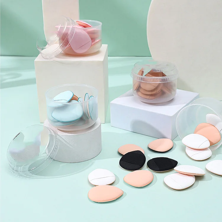 Wholesale Thumb Tip Puff For Foundation Concealer Repair Cream EyeShadow Fantasy Mini Cotton Candy Finger Air Cushion Thumb Puff