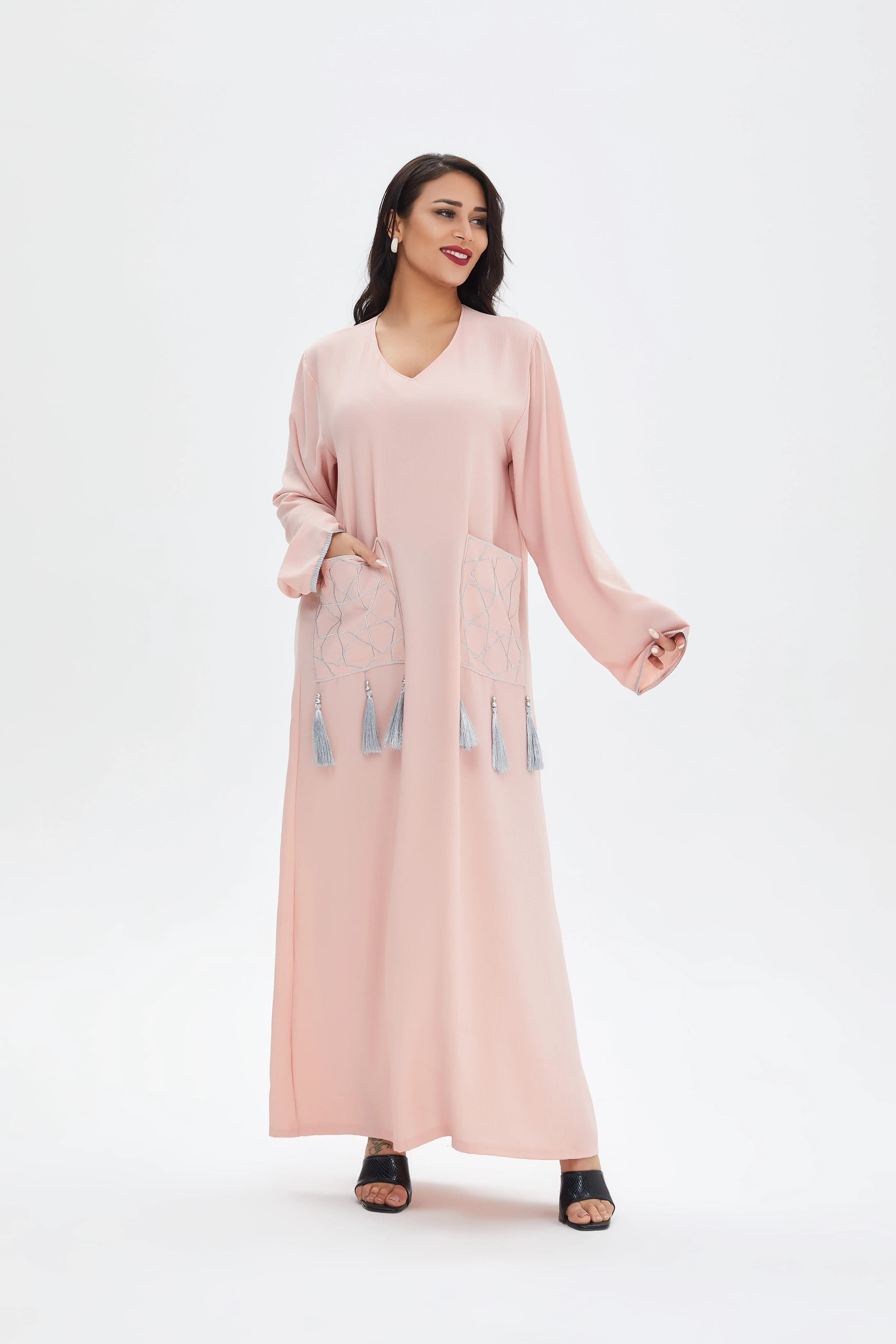 
Arab sleepwear pajamas robe night home wear pijamas pj gown for women nighty dubai muslim dress islam islamic clothing clothes 