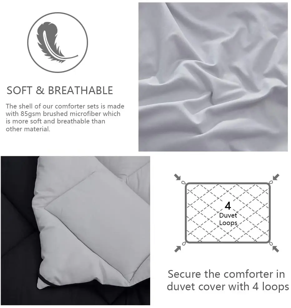 Hot sale 100% cotton fabric diamond quilting goose down comforter duvet