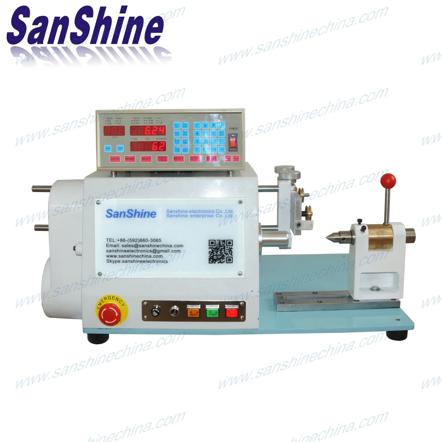 
Single spindle automatic high torsion autotransformer coil winding machine 