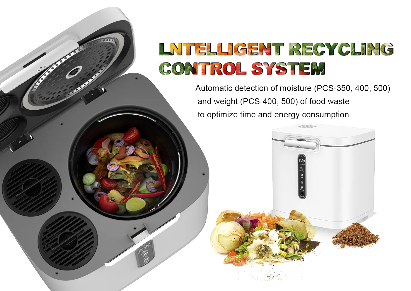 Home food waste transfer machines to fertilizer food waste recycling machine oem kitchen waste disposer