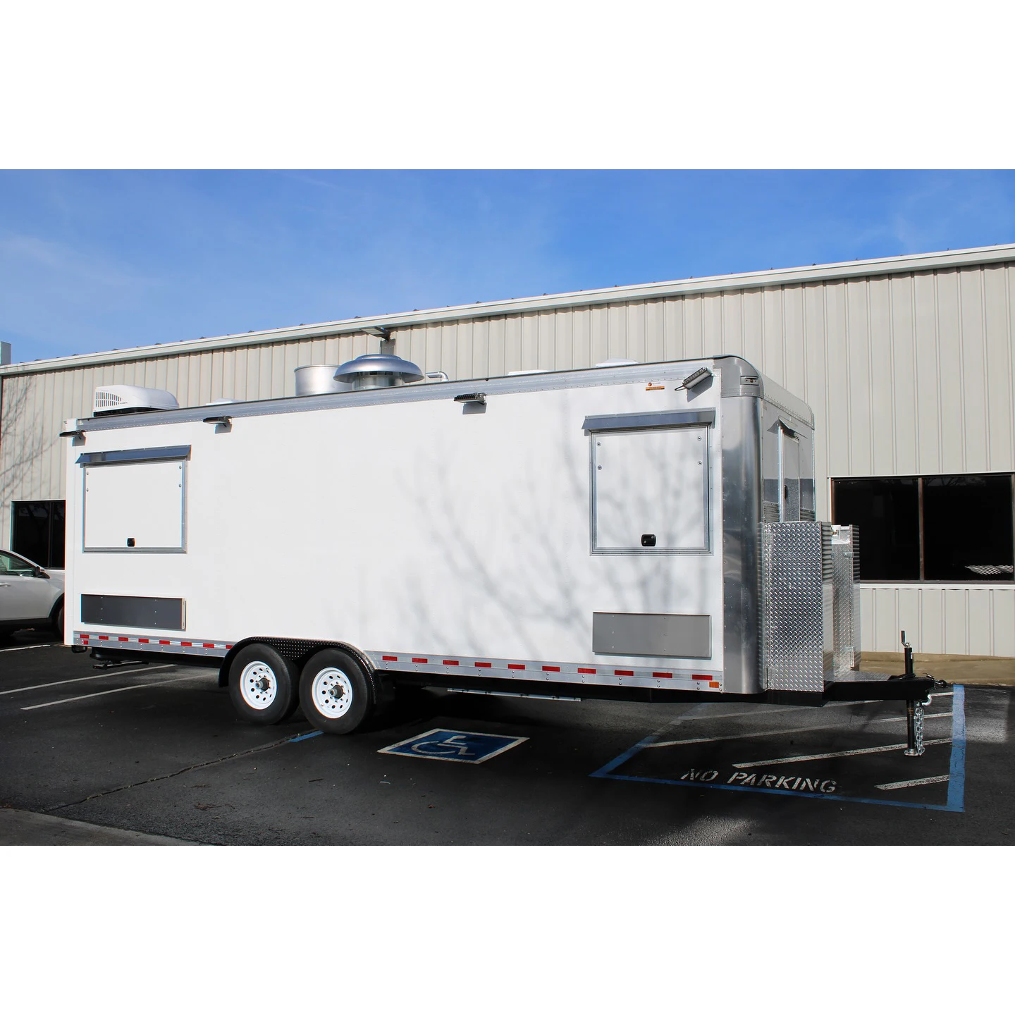 Mobile Food Truck With Pizza Vending Machine California Standard Dot Ce Certification Food Trailer Ready For Delivery