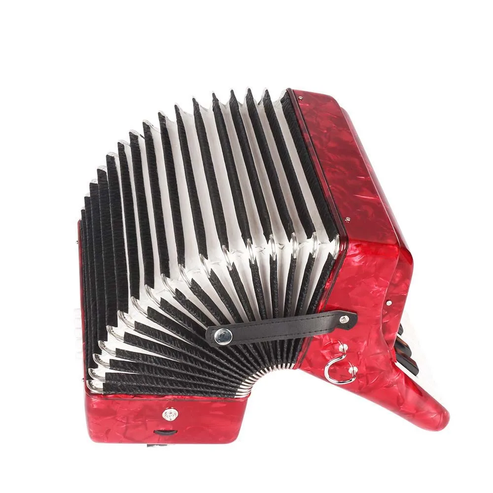 Factory Keyboard Accordion Music 22key 8 Bass Acordeon Hohner for Beginners Students(K2208)