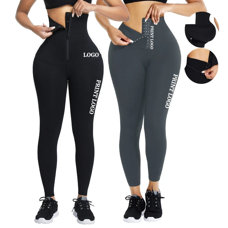 
New Arrival Black Leggings High Waist High Compression Waist Trainer Corset High Waist Leggings Shapewear 