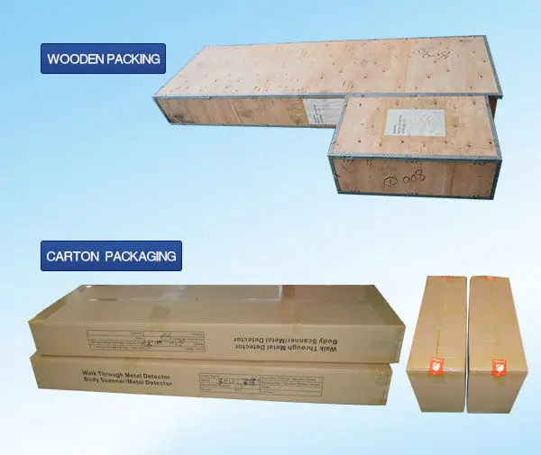 MCD-600R пройти через детектор металла тепловая система скрининга для измерения температуры