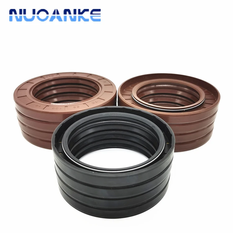 Free Sample China Manufacture Custom & Standard TC OilSeal Skeleton Rotary Shaft TC Oil Seal FKM NBR Oil Seal Rubber