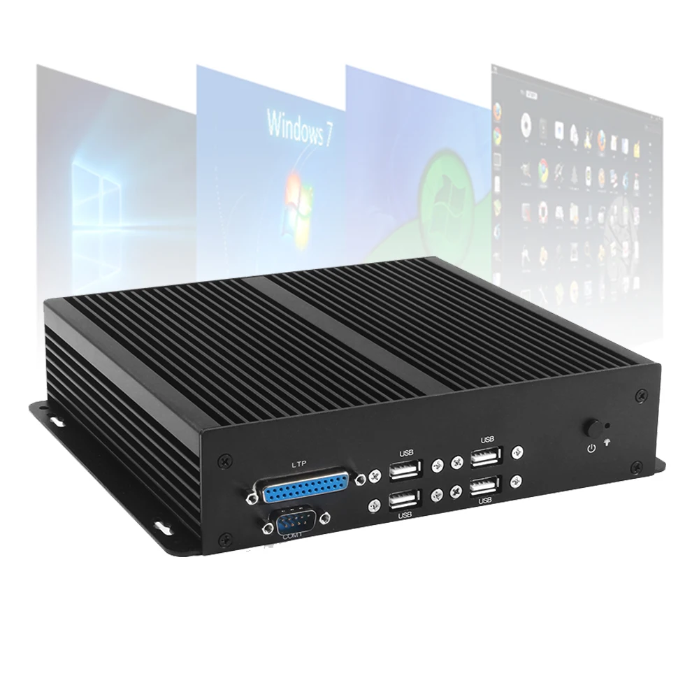 Shenzhen mini pcs arm mini CPU Fanless computers Case i3 i5 i9 graphics cards Industrial mini pc gaming