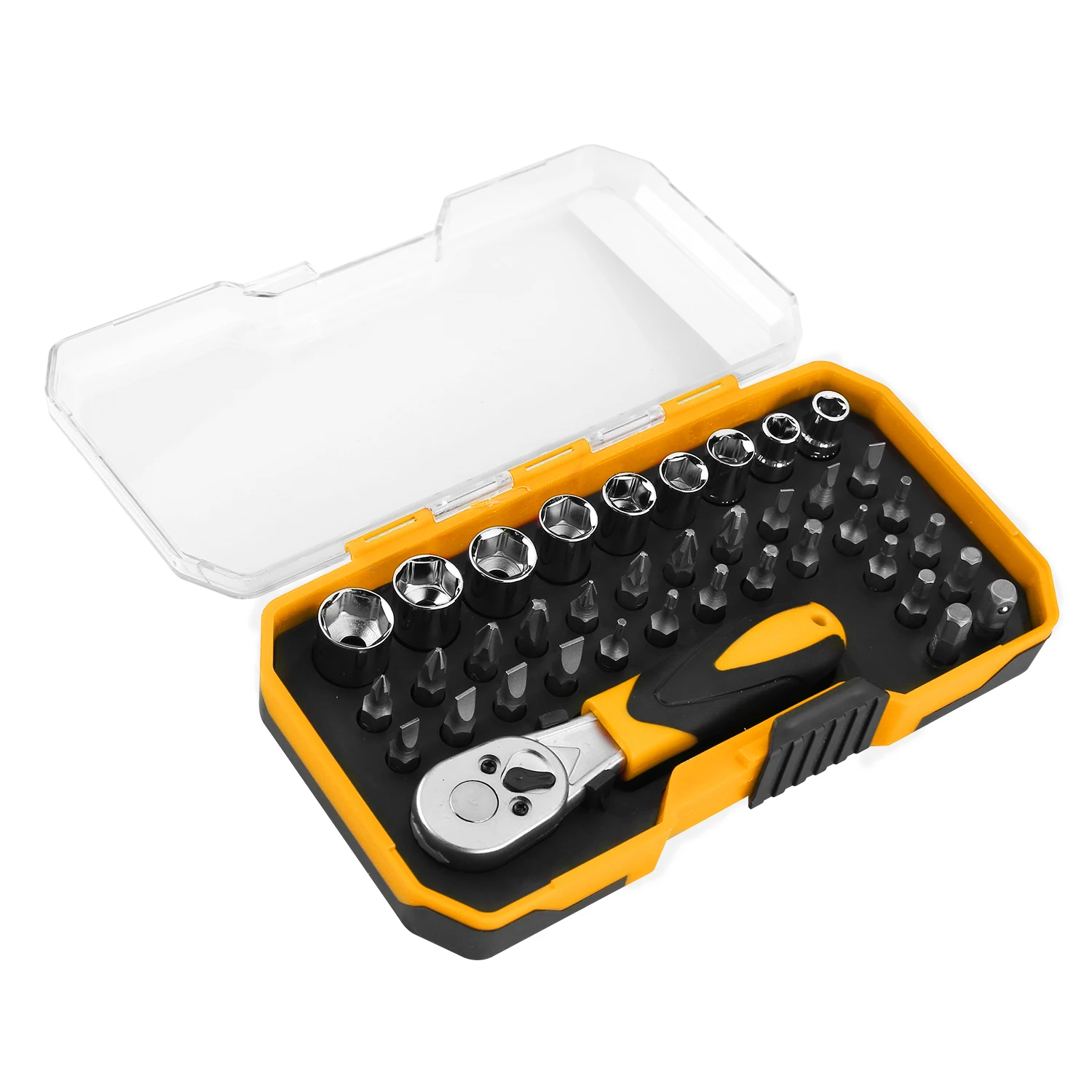 DEKO DKA01ST08-38 Wholesale 38PCS Mini Retchet Handle Set Professional Household Hand Tool Set