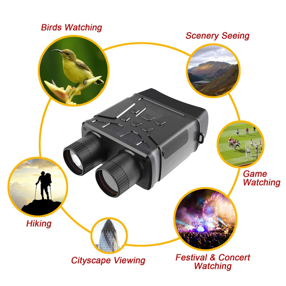 infrared Night Vision binoculars camera for Hunting Detecting Digital night vision monocular with 100% Clear Vision in the Dark