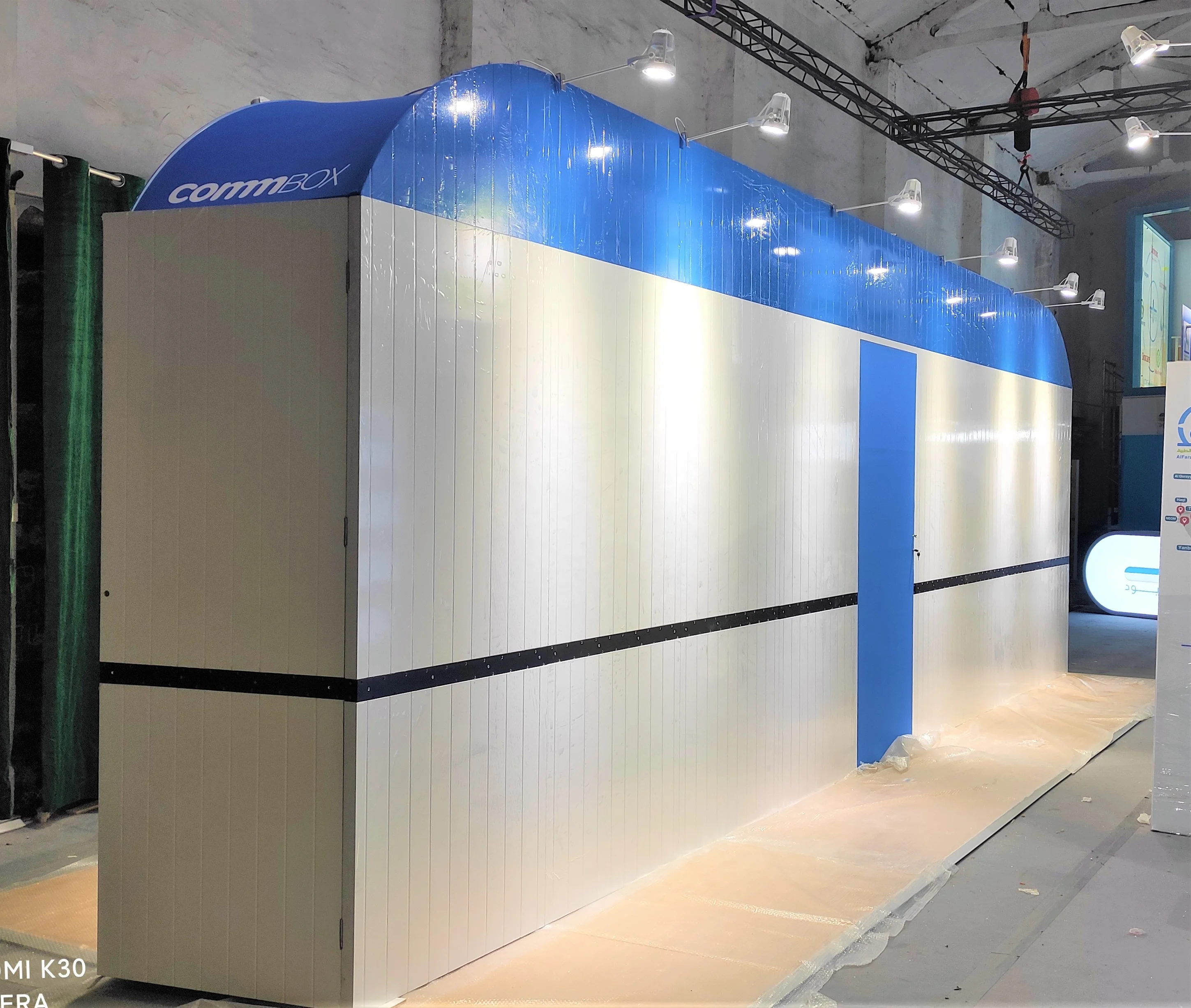 Detian Offer modular portable exhibition booth trade show stand size change freely