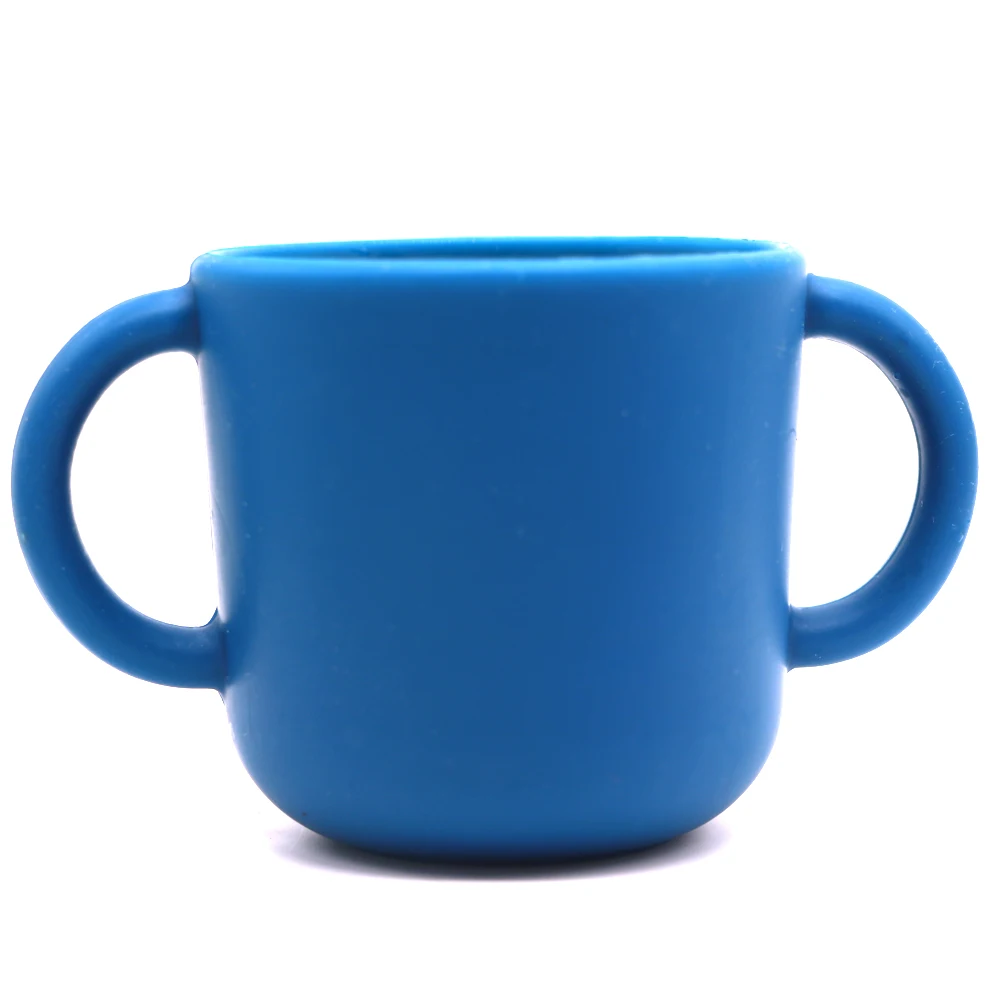 Cup Silicone Mug New Arrival Unbreakable Silicone for Baby Child Milk Mugs Modern Eco-friendly CE / EU Handgrip LFGB