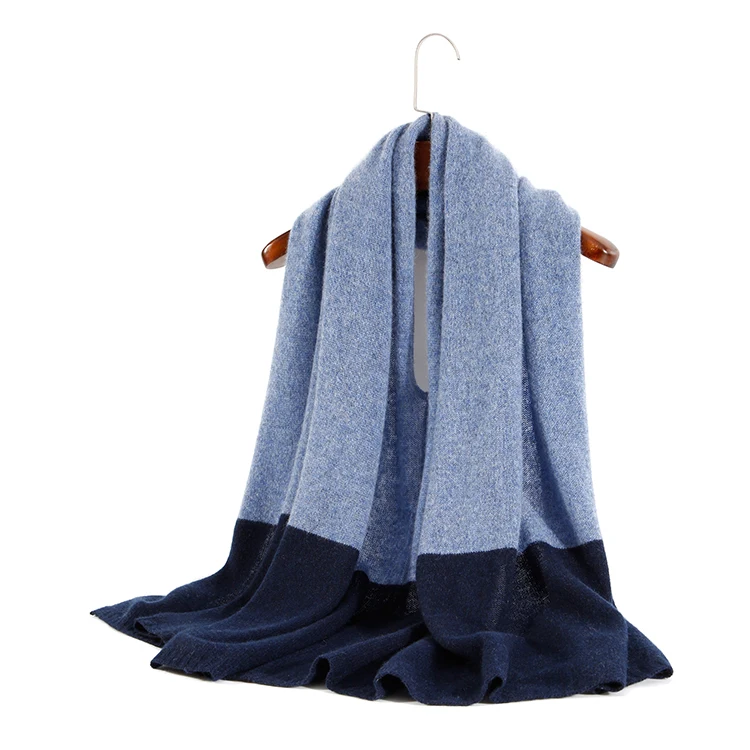 Hot Sale Factory Direct Multifunction Shawl Double Color Scarf Cashmere Long Shawls