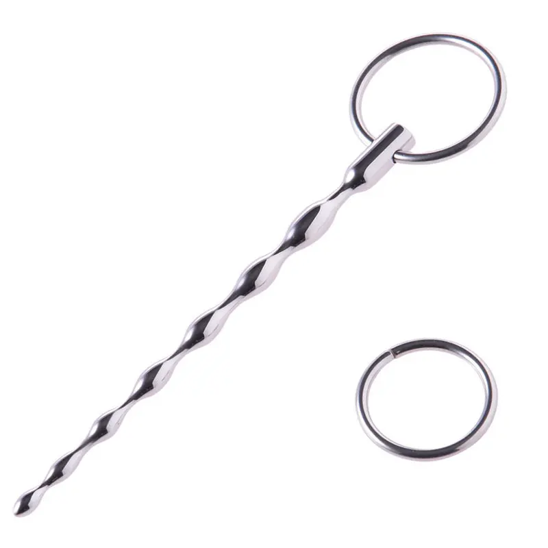 13cm Stainless Steel Hollow Urethral Dilators Urethral Plug Penis Plug Urethra Sounds Tube Stretching Sex Toys for Men