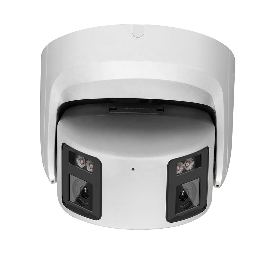 Видеорегистратор с двумя камерами 180 градусов DS-2CD2387G2P-LSU/SL 4/7 красочные изображений 8 Мп colorvu панорамная камера