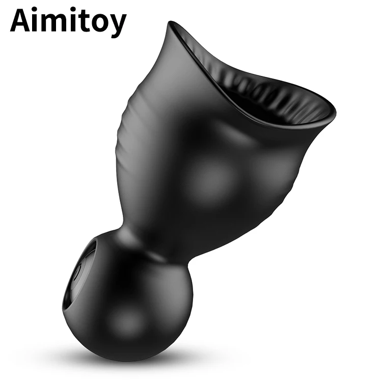 Aimitoy Sex Machine For Men Mini Glans Massage Penis Masturbator Vibrator Medical Silicone Male Masturbation Sleeve