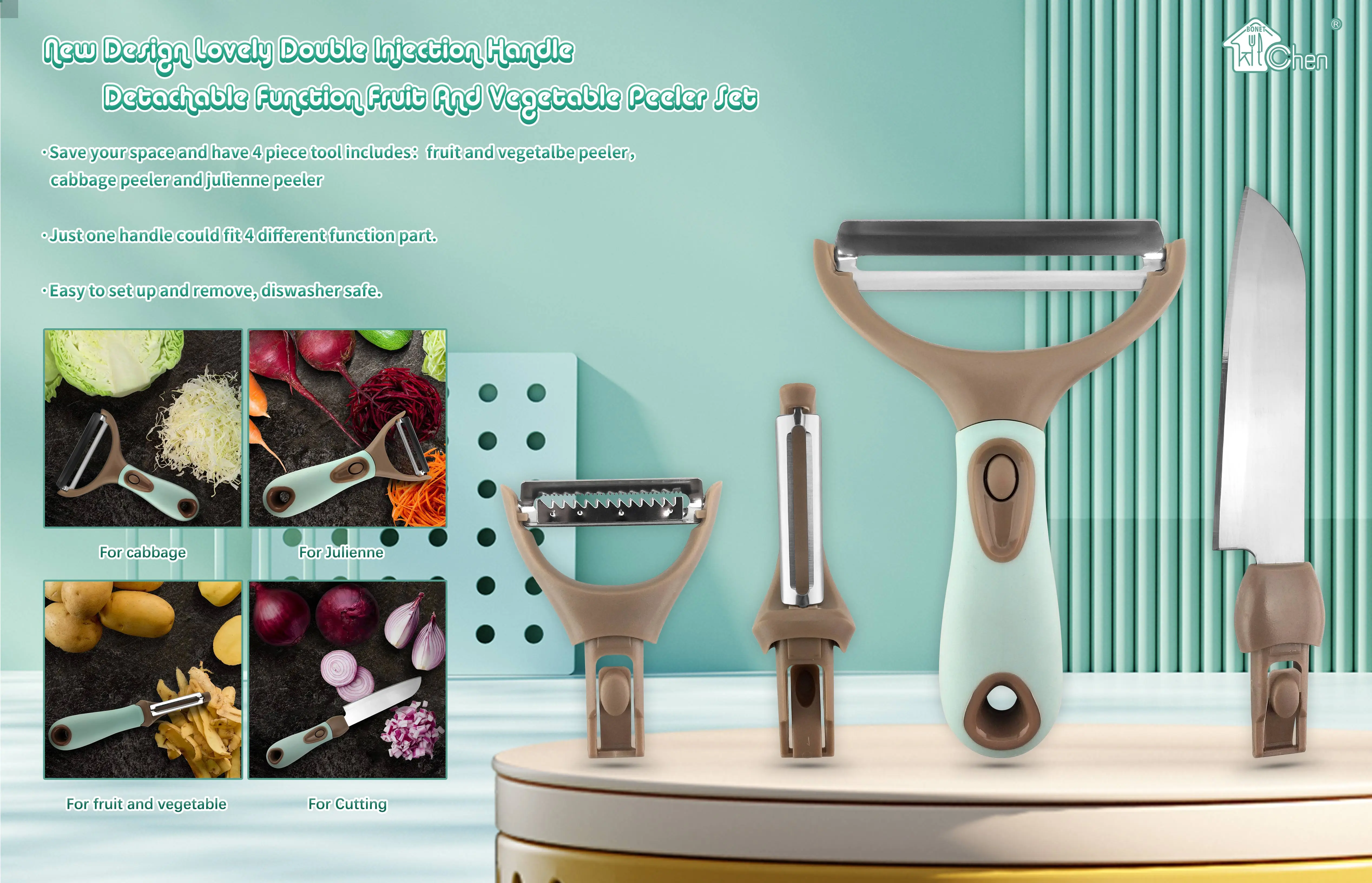 fruit peeler Wholesale multifunctional cooking utensils removable potato peeler kitchen & tabletop vegetable peeler