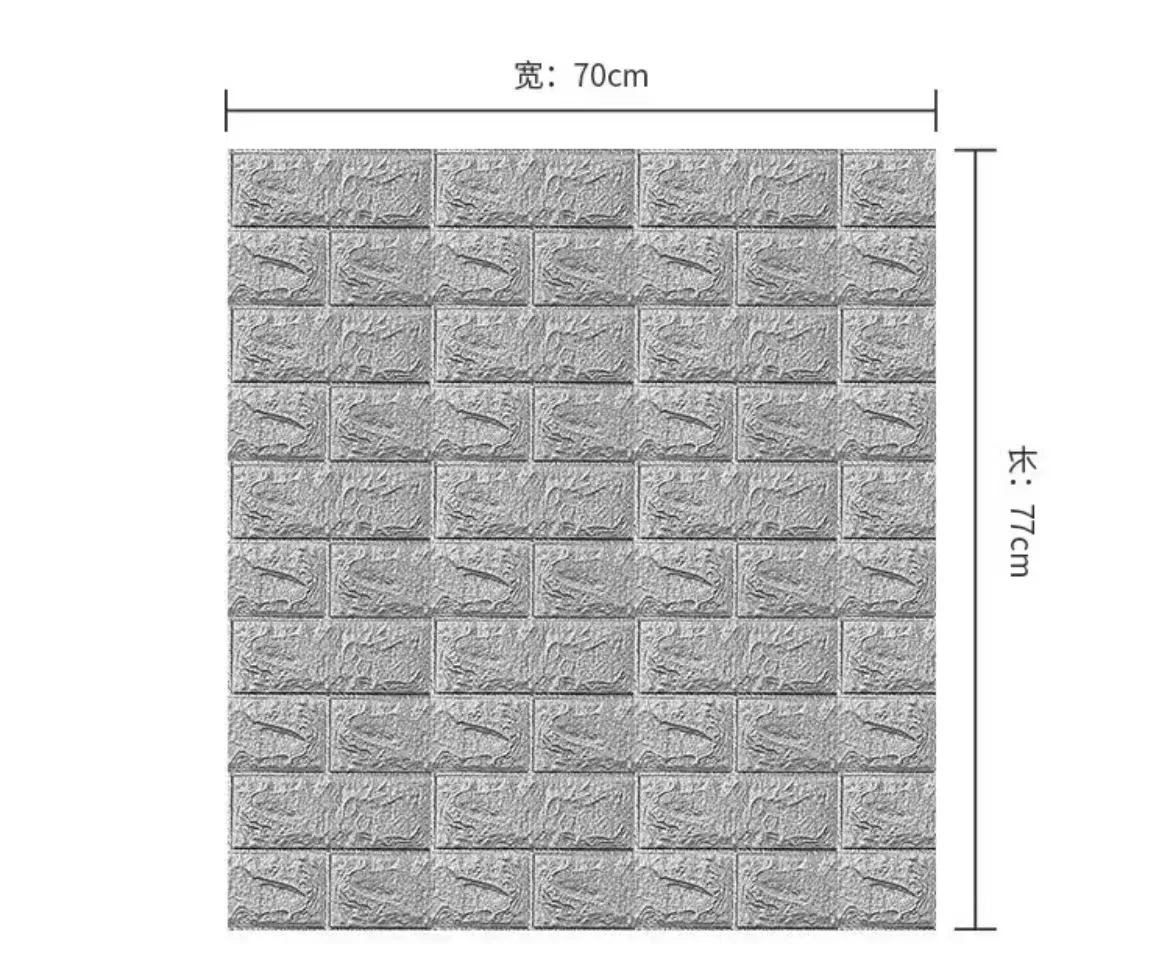 Customize 3D Thick Marble Wallpaper Peel and Stick Vinyl Textured Removable Adhesive Sticky Wall Tile Sticker For Home Decor